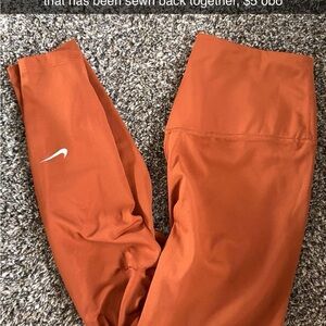 Nike Burnt Orange Active Leggings